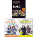 Bosh Simple Recipes [Hardcover], The Hairy Dieters Go Veggie, The Hairy Dieters Make It Easy 3 Books Collection Set