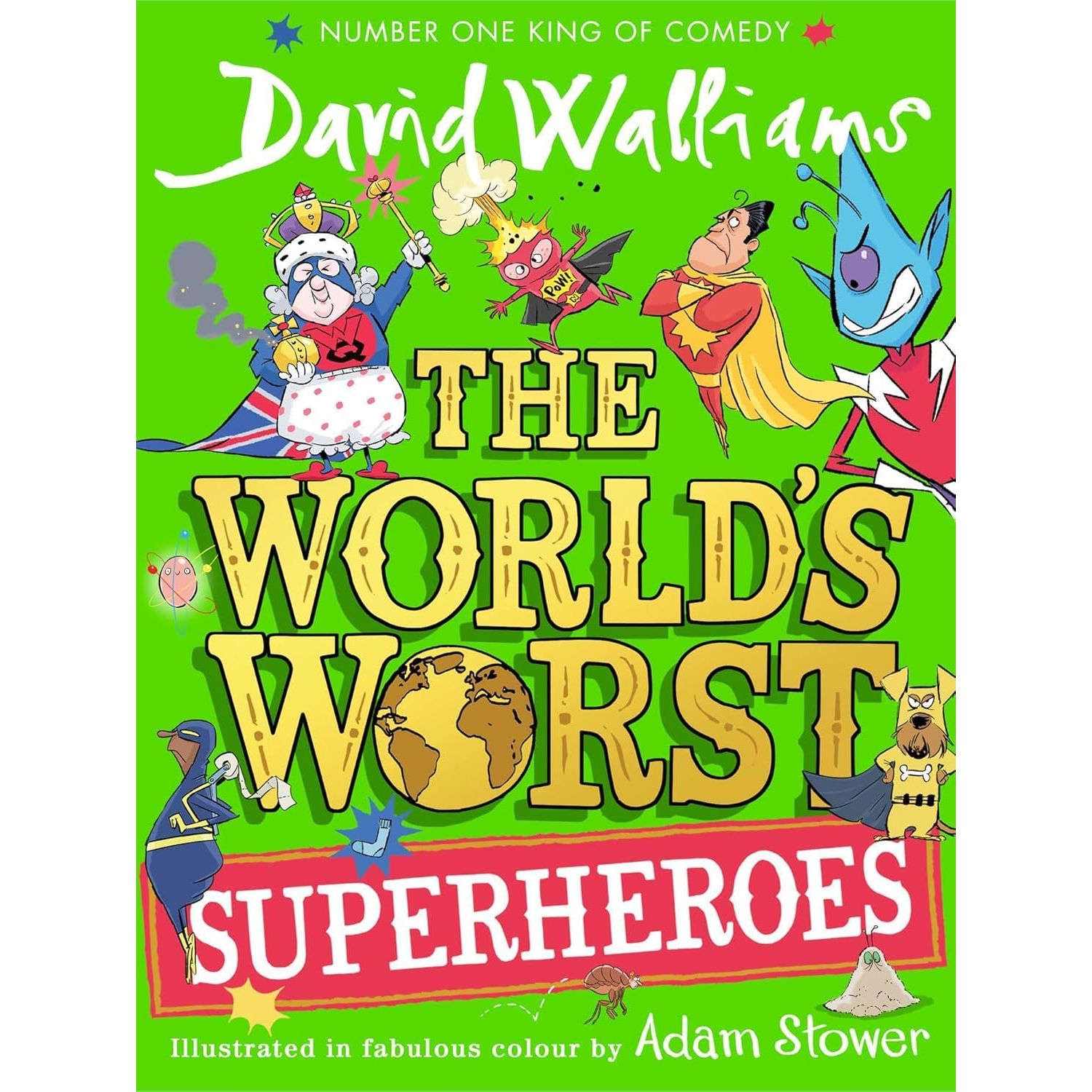 The World's Worst Series 2 Books Collection Set By David Walliams (The World's Worst Children 3 and The World's Worst Superheroes)