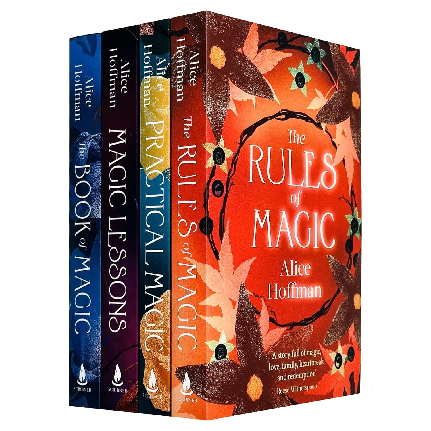 The Practical Magic Series 4 Books Collection Set By Alice Hoffman (Practical Magic, The Rules of Magic, Magic Lessons and The Book of Magic)