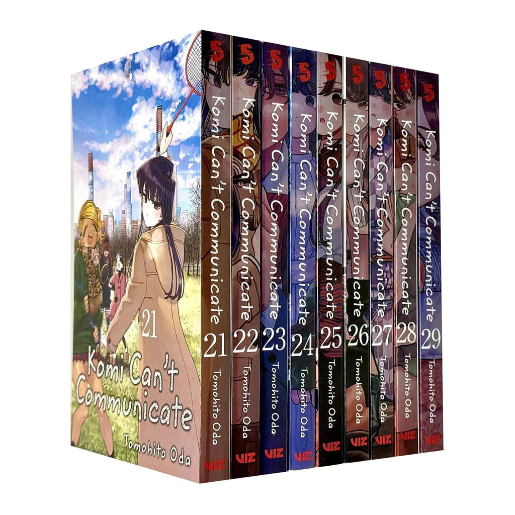 Komi Can't Communicate Vol 21-29 Collection 9 Books Set By Tomohito Oda