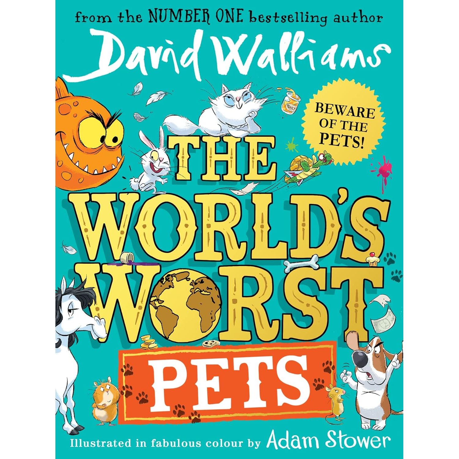 David Walliams 3 Books Collection Set (The World’s Worst Superheroes, The World’s Worst Pets, The World’s Worst Monsters)