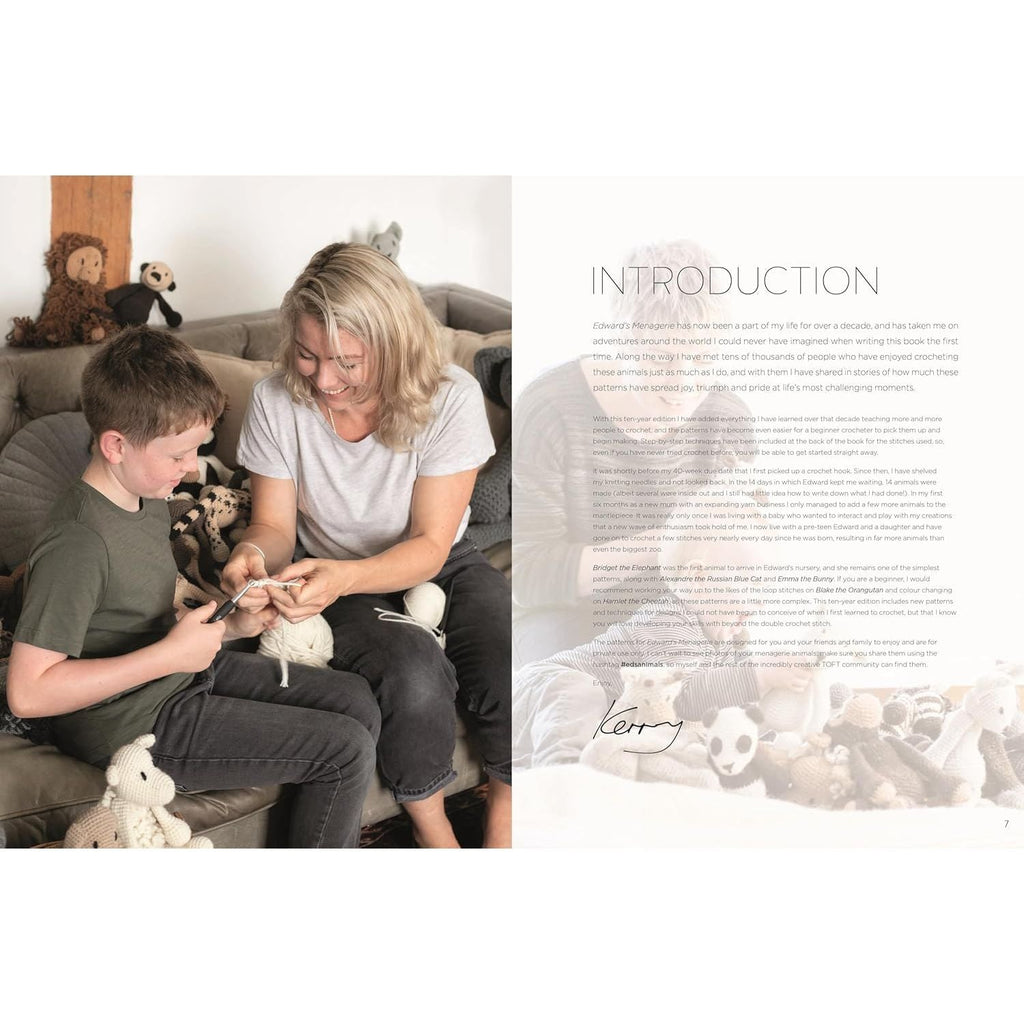 Edward's Menagerie New Edition: Over 50 easy-to-make soft toy animal crochet patterns (Paperback Book)