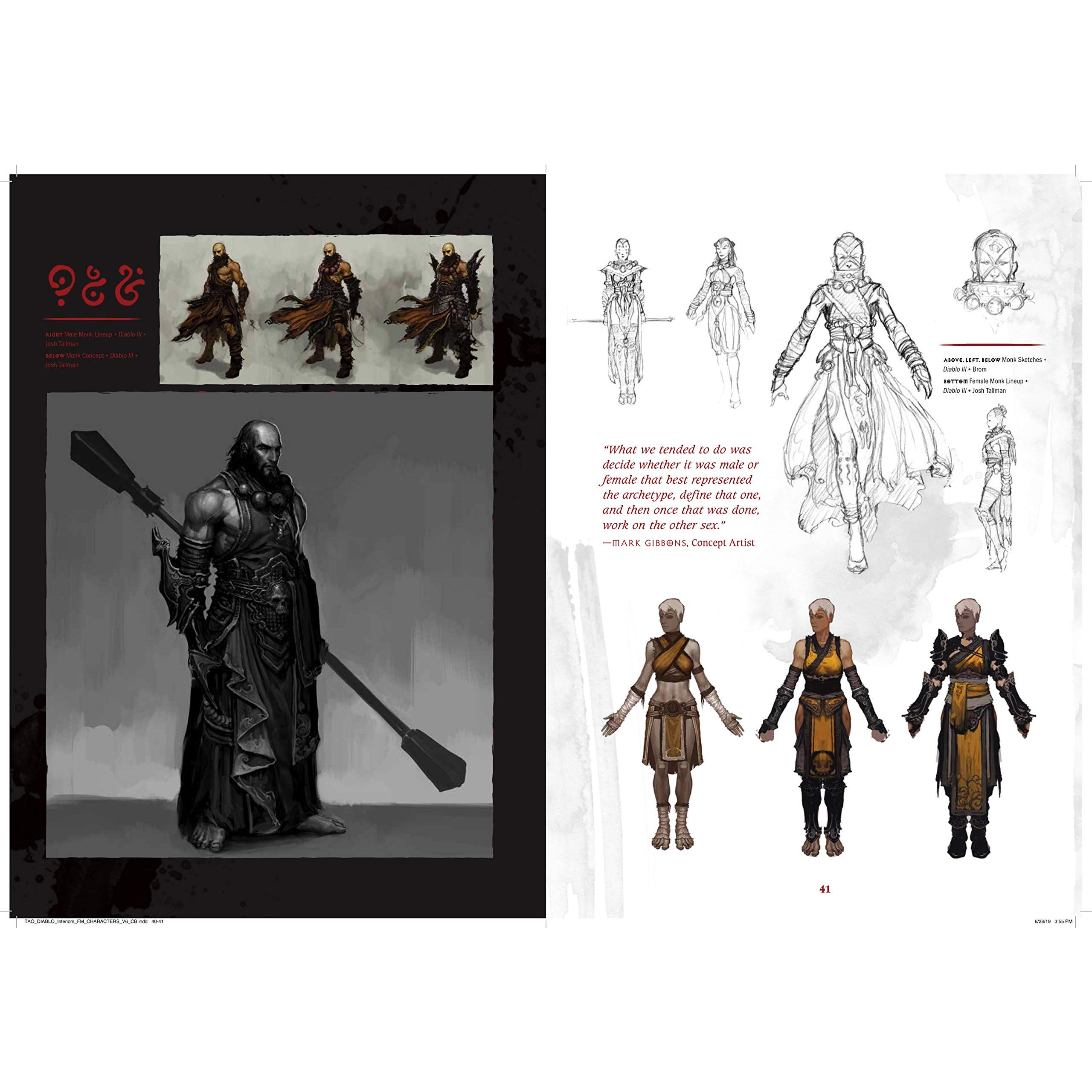 The Art Of Diablo by Jake Gerli & Robert Brooks