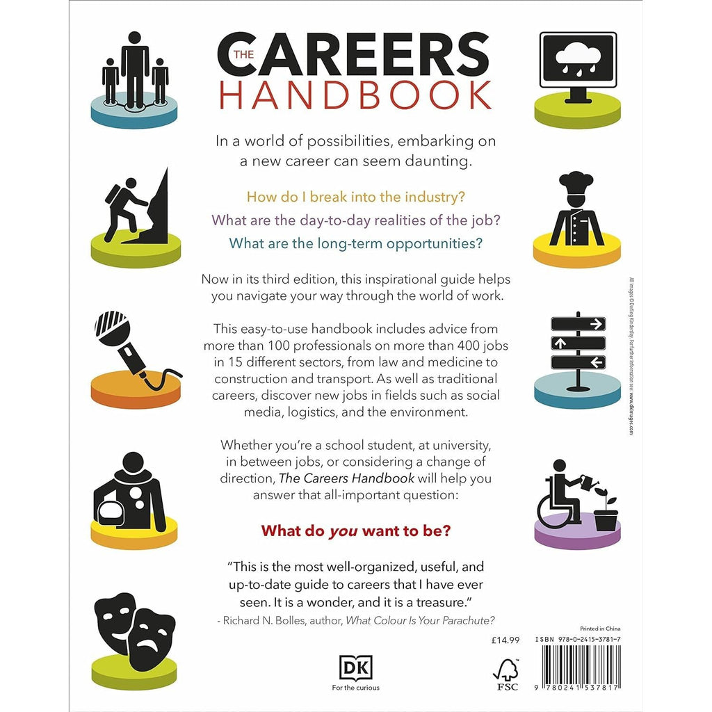 The Careers Handbook: The Ultimate Guide to Planning Your Future By DK