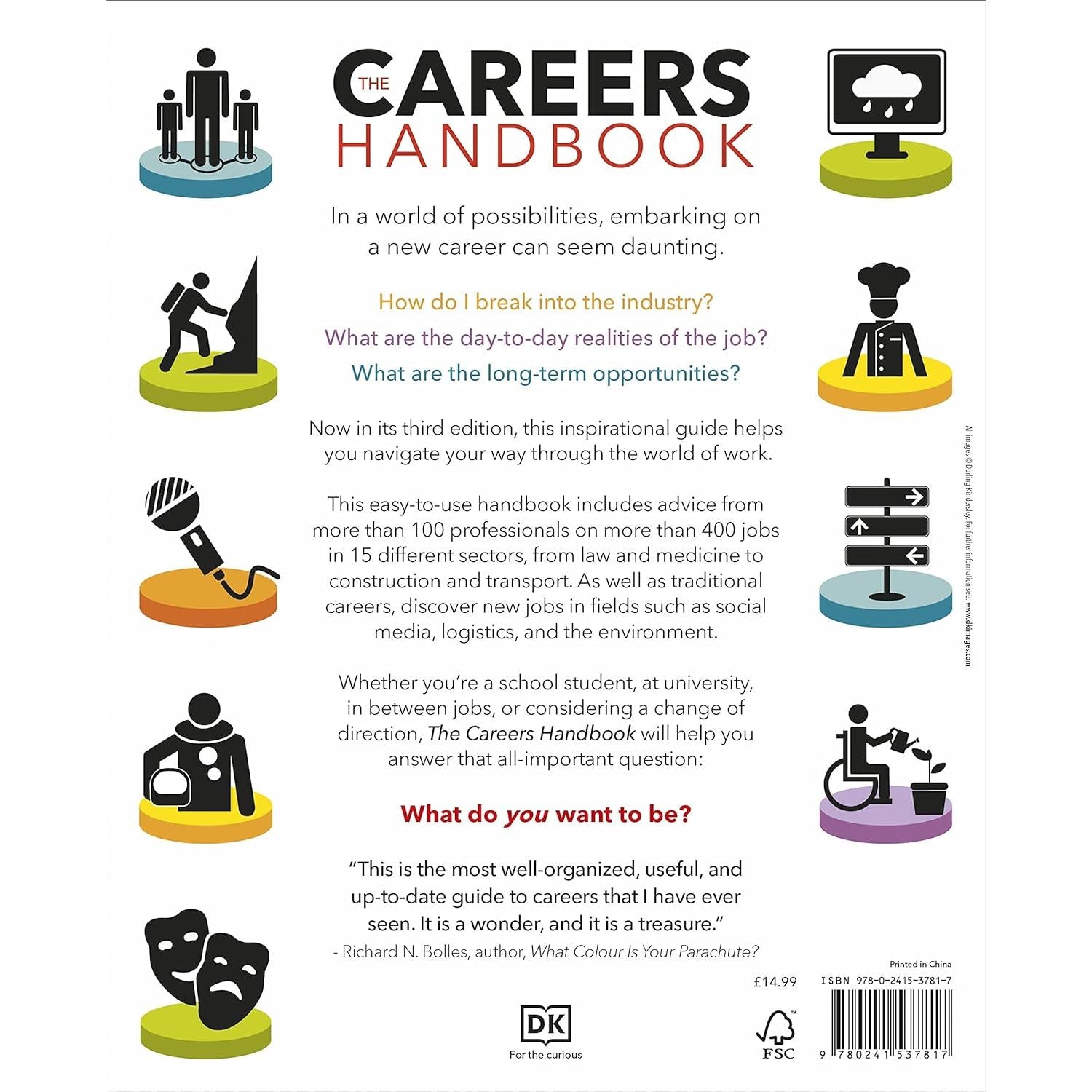 The Careers Handbook: The Ultimate Guide to Planning Your Future By DK