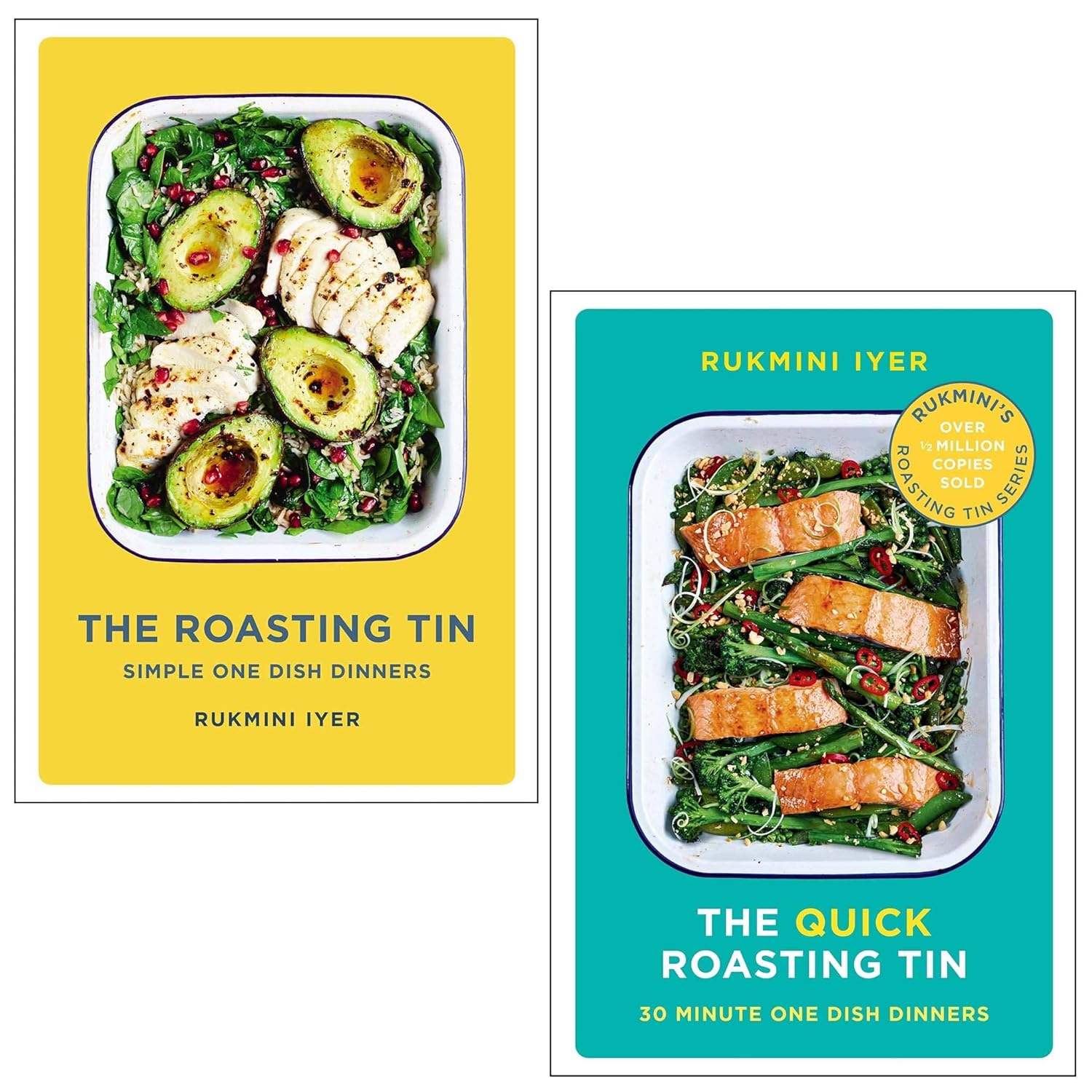 The Roasting Tin & The Quick Roasting Tin: by Rukmini Iyer 2 Books Collection Set