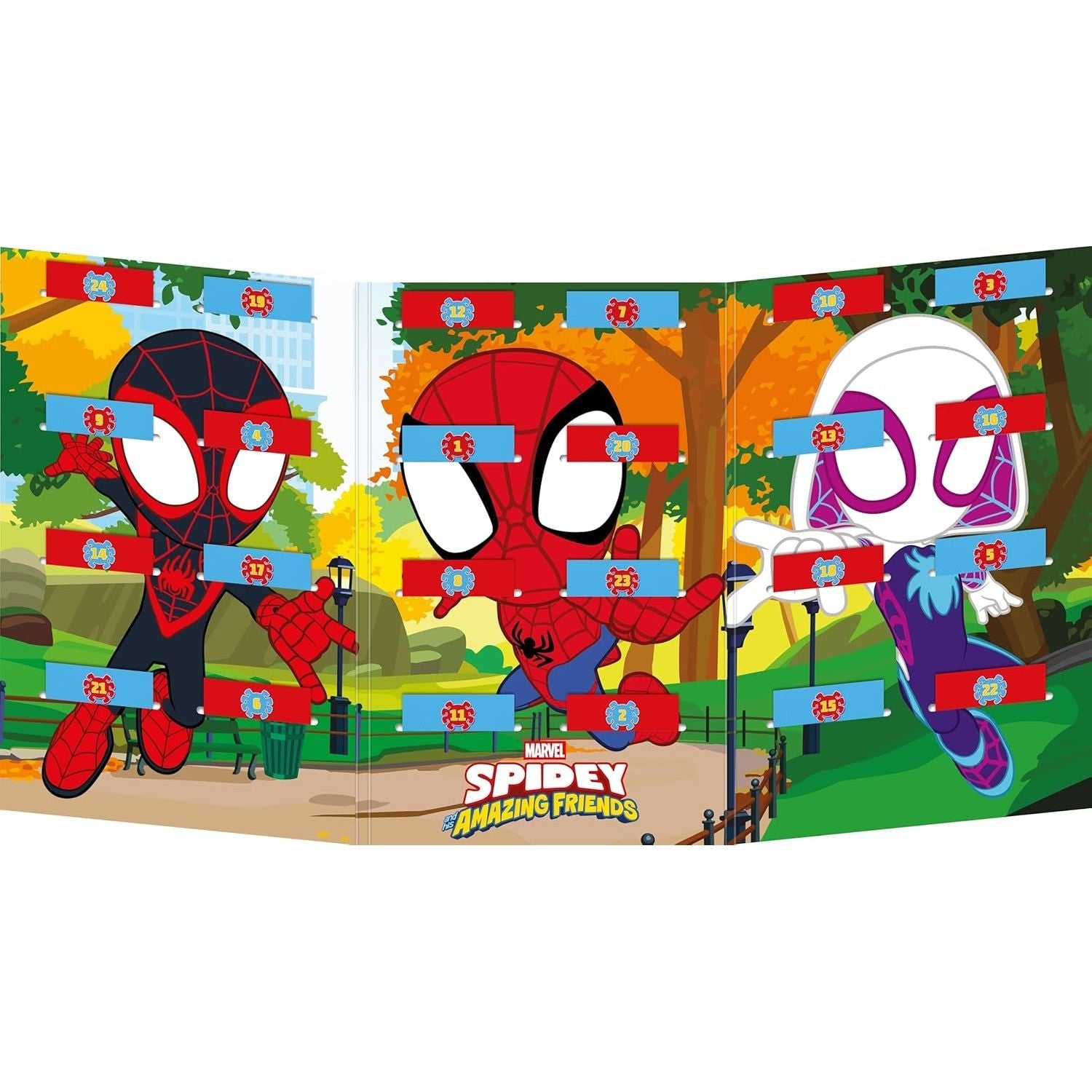 Marvel Spidey and his Amazing Friends: Advent Calendar 5-Minute Stories by Walt Disney
