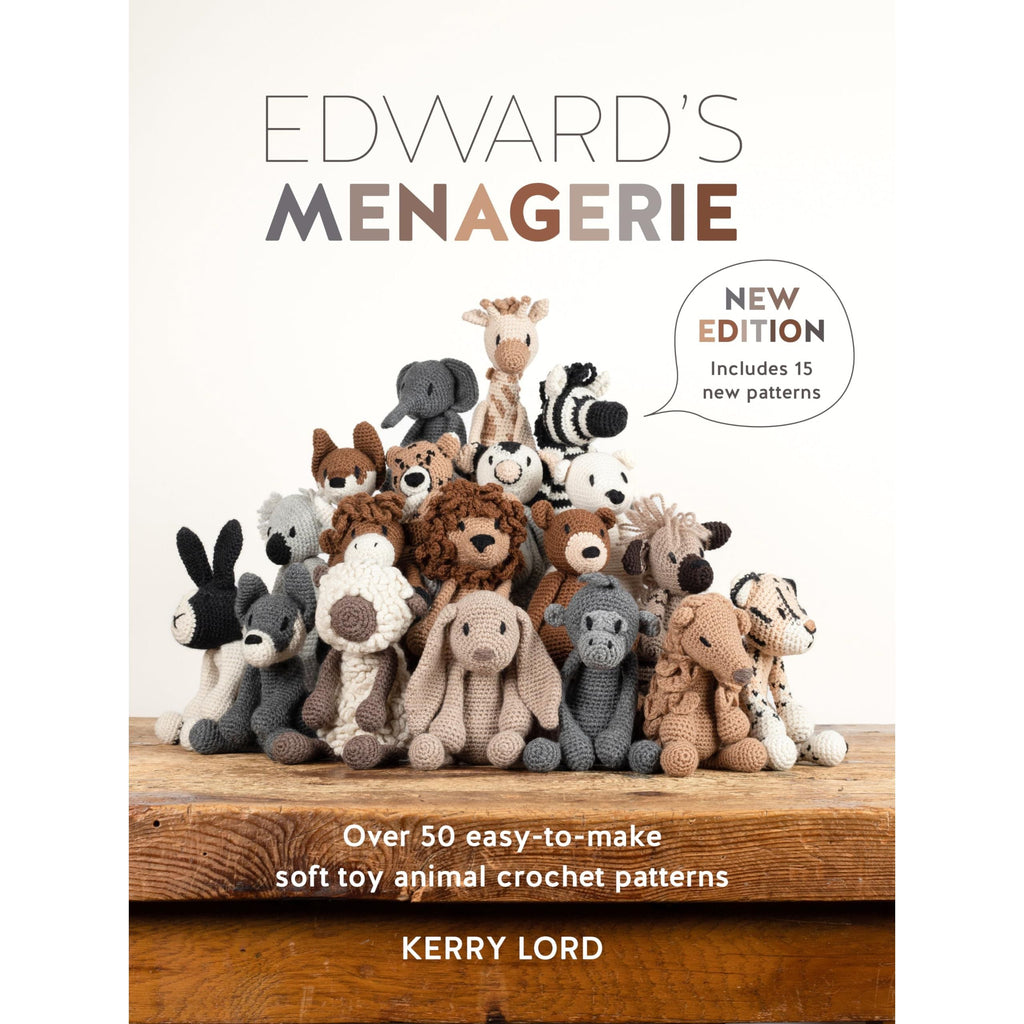 Edward's Menagerie New Edition: Over 50 easy-to-make soft toy animal crochet patterns (Paperback Book)