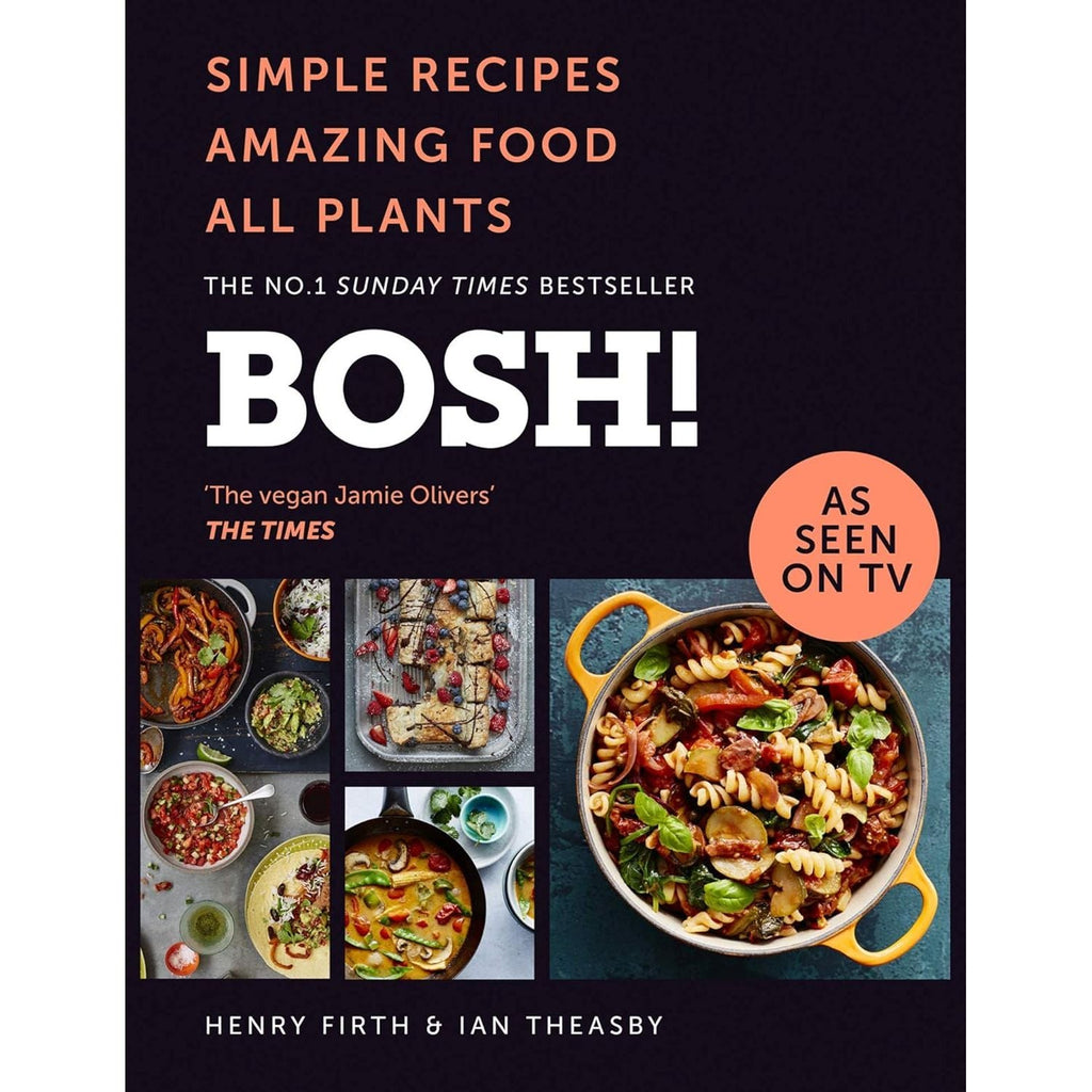 BOSH Series 6 Books Collection Set By Henry Firth and Ian Theasby (on a Budget, How to Live Vegan, Healthy Vegan, [Hardcover] Speedy BOSH, [Hardcover] Bosh Simple Recipes, [Hardcover] Bish Bash Bosh)