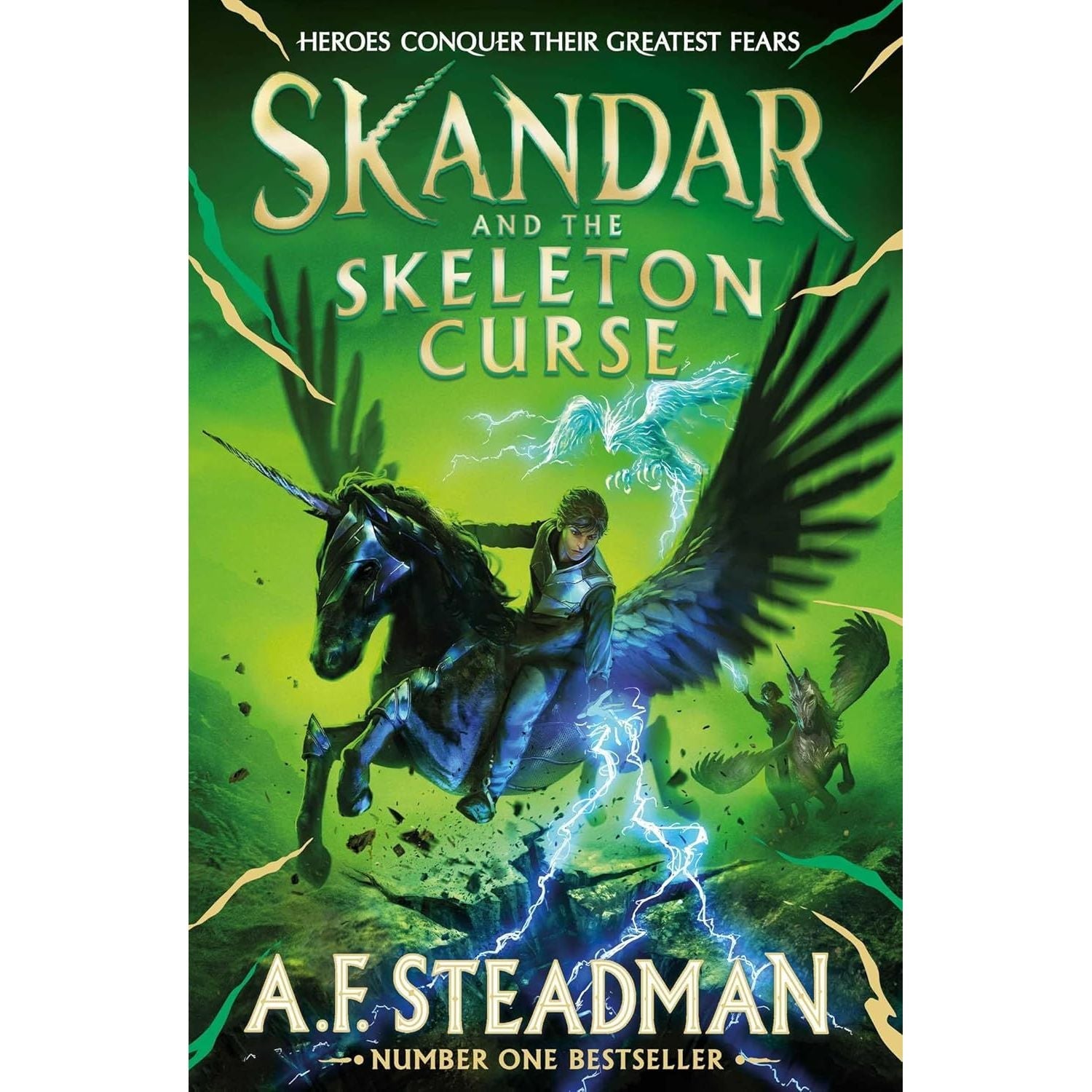Skandar Series 6 Books Collection Set By A.F. Steadman (Skandar and the Chaos Trials, Skandar and the Phantom Rider & More)
