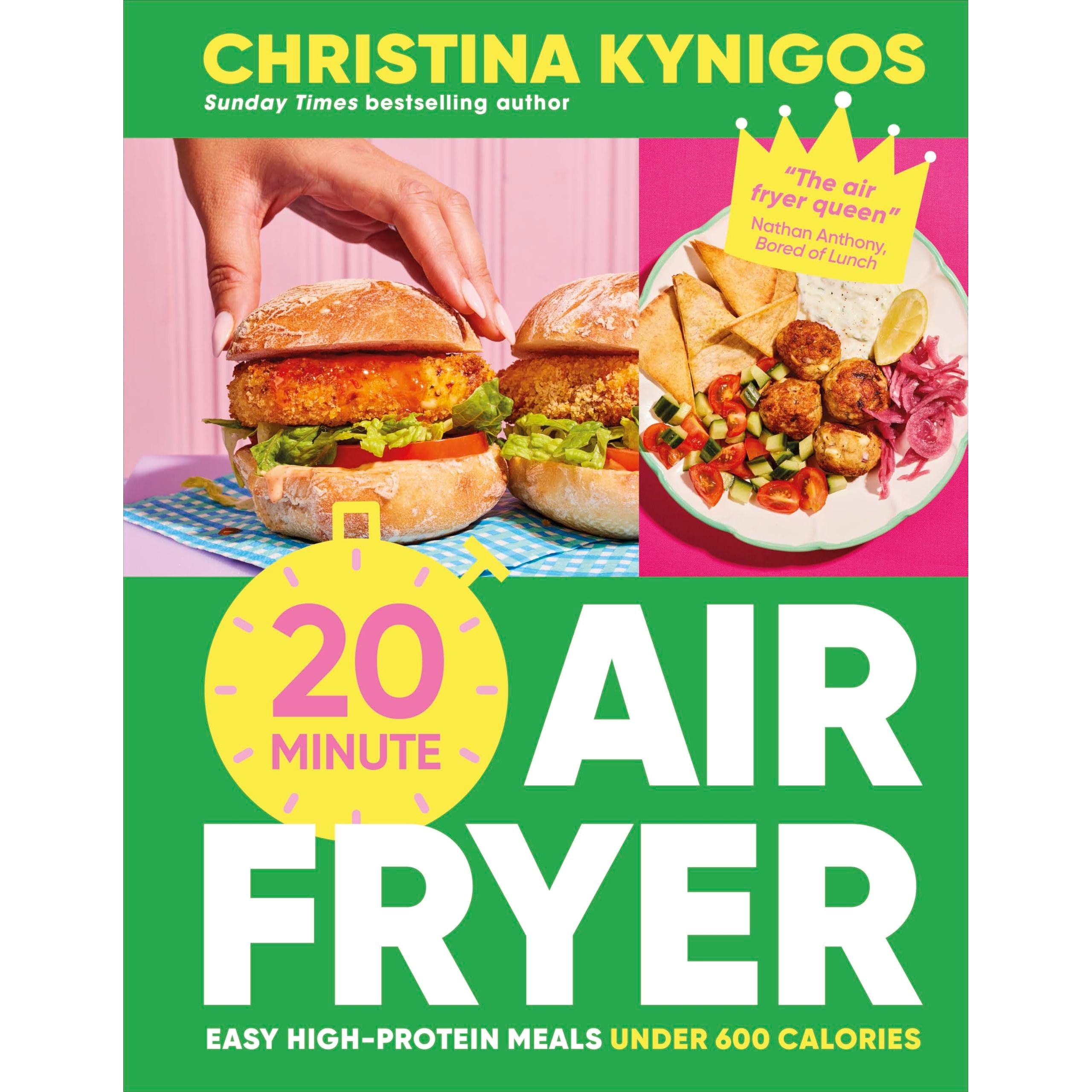20-minute Air Fryer: Easy High-Protein Meals Under 600 Calories