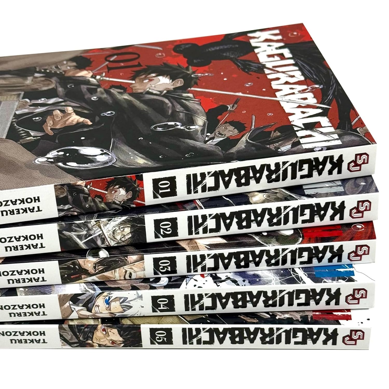 Kagurabachi Volume 1-5 Books Collection Set By Takeru Hokazono