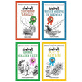 Norman Thelwell 4 Cartoon Books Collection Set (Compleat Tangler, Play it as it Lies, Three Sheets in the Wind, Up the Garden Path)