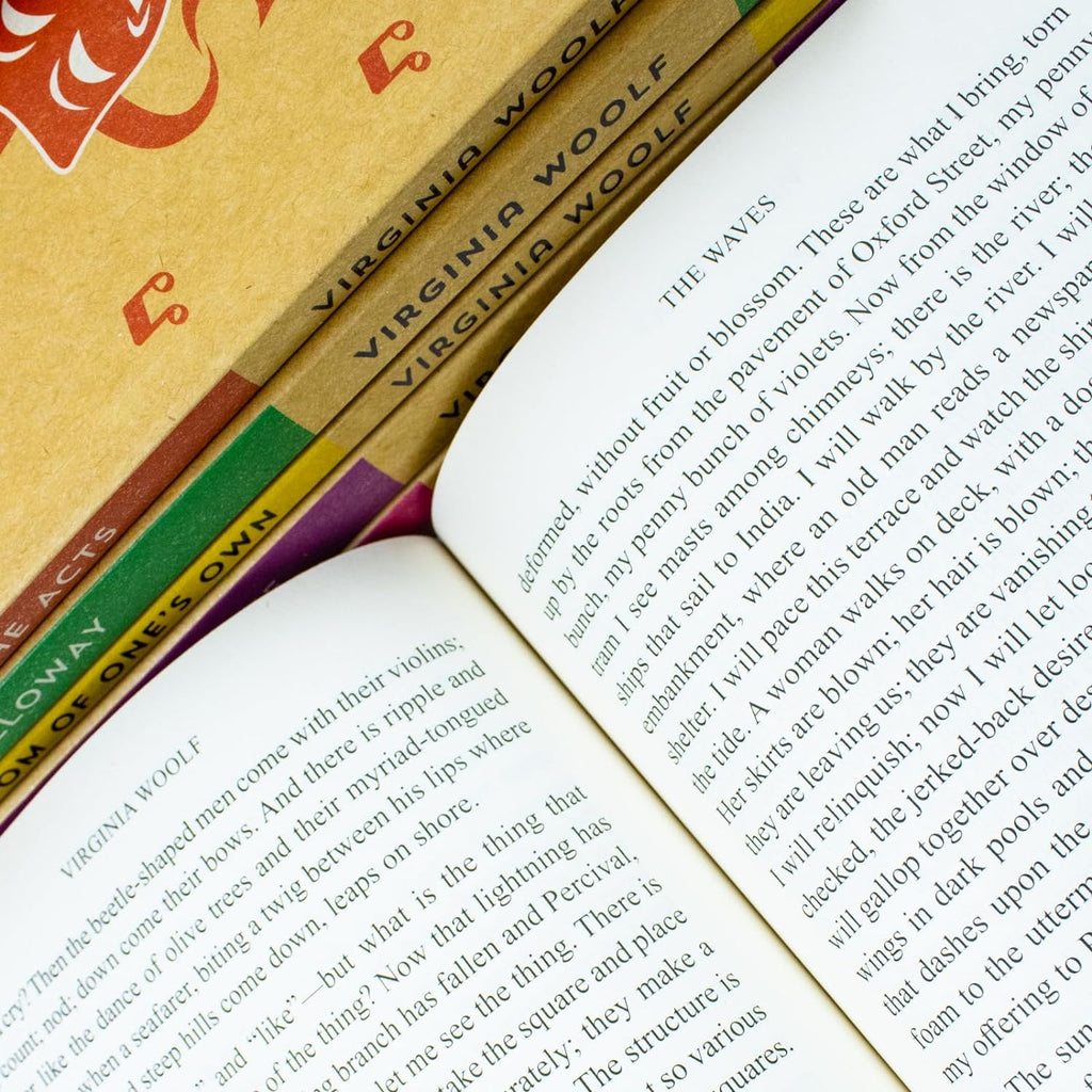 The Virginia Woolf Collection 6 Books Set | A Room of One’s Own, Mrs Dalloway, To the Lighthouse, Orlando, The Waves & Between the Acts - Timeless Modernist Classics