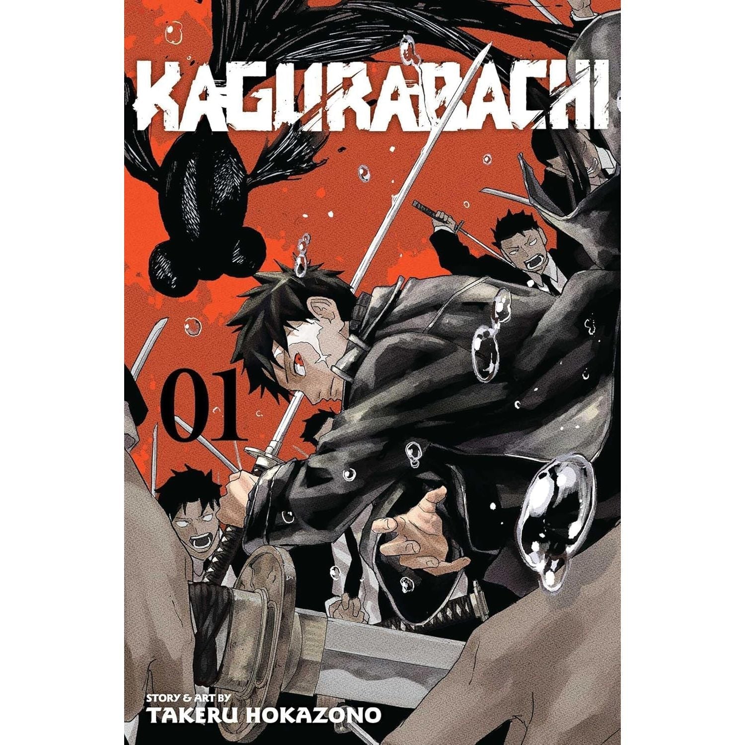 Kagurabachi Volume 1-5 Books Collection Set By Takeru Hokazono
