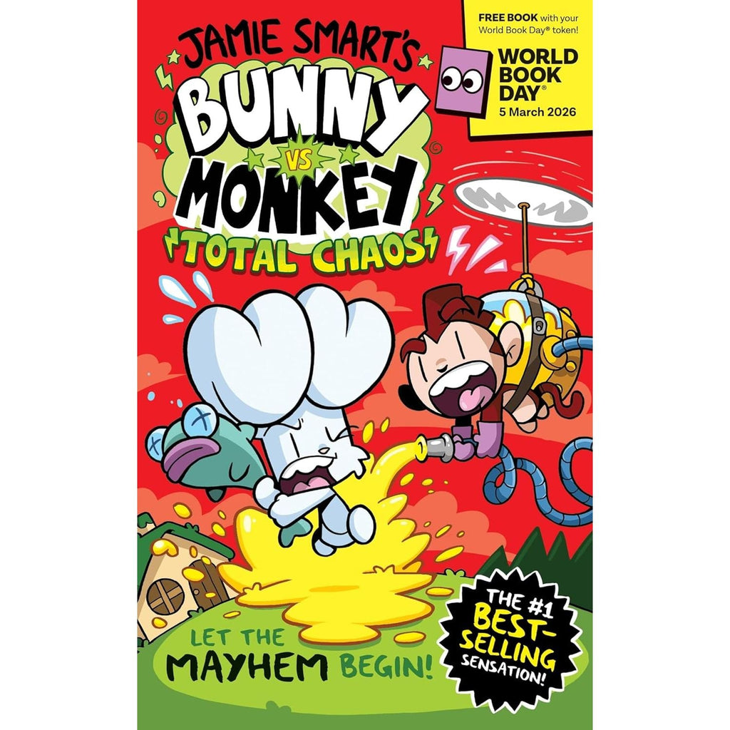 Bunny vs Monkey: Total Chaos!: World Book Day 2026 by Jamie Smart