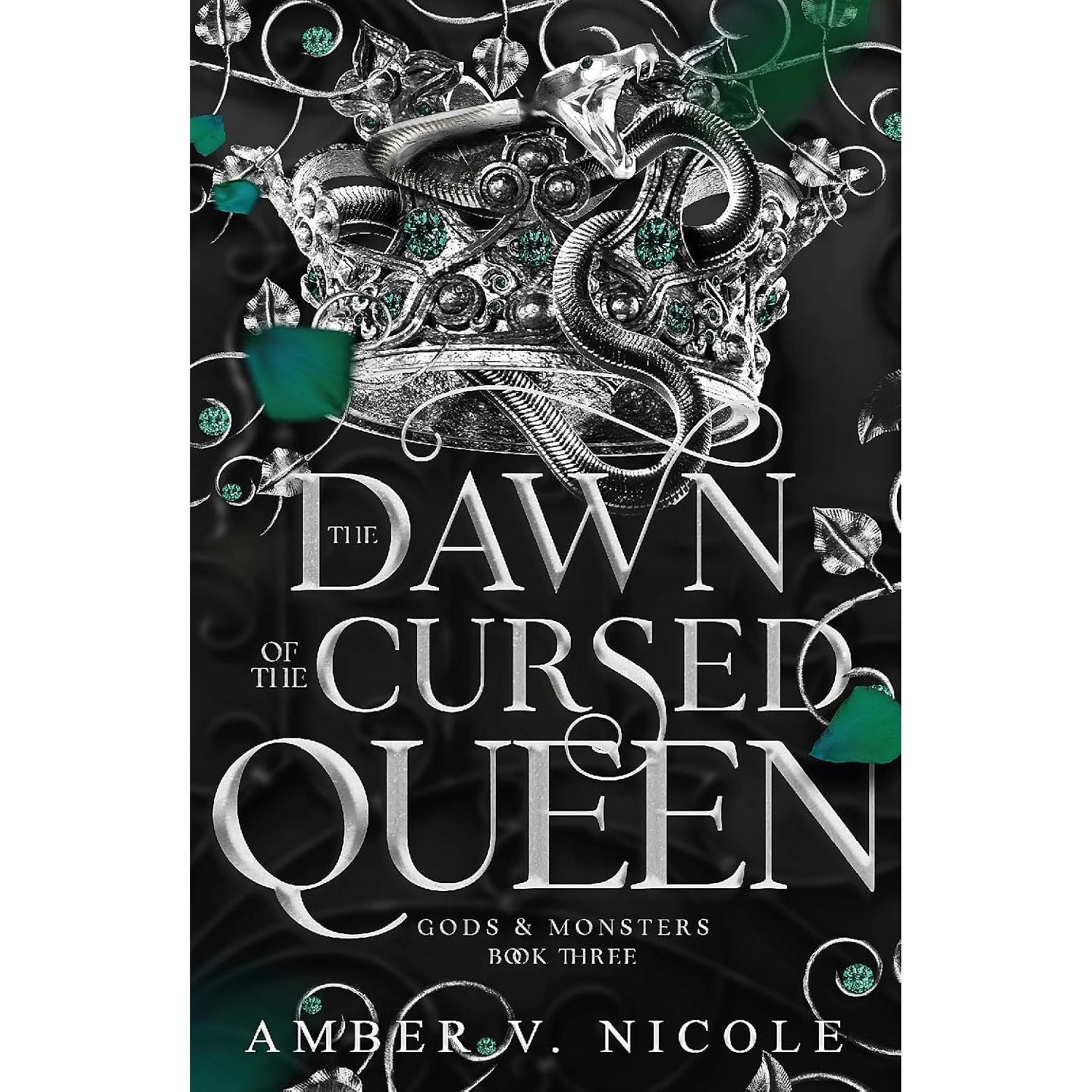 Gods & Monsters Series 1-4 Books Collection Set By Amber V. Nicole (The Book of Azrael, The Throne of Broken Gods)