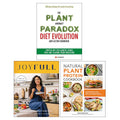 Natural Plant Protein Cookbook, JoyFull(HB), The Plant Anomaly Paradox Diet Evolution Anti-Lectin Cookbook 3 Books Collection Set