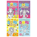 Dork Diaries Series Books 1–4 Collection Set by Rachel Renée Russell | Children’s Diary Style Fiction