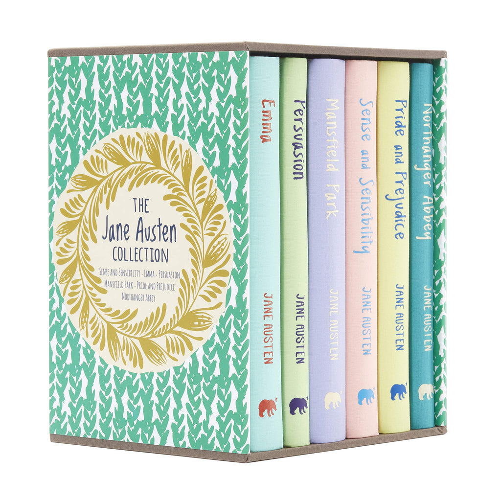 The Jane Austen Collection 6 Books Box Set Sense And Sensibility Emma Persuasion Mansfield Pride A..