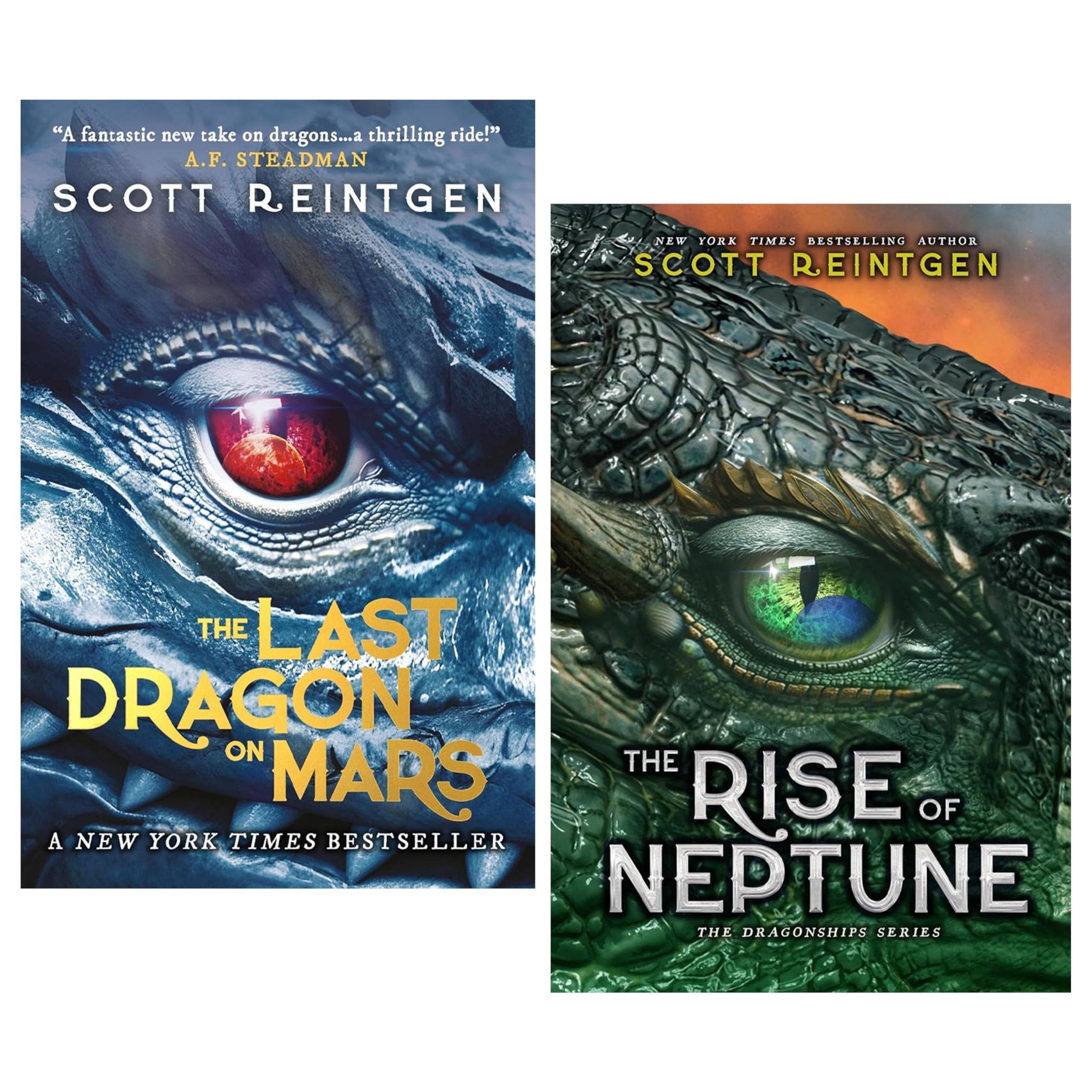 Dragonships Series by Scott Reintgen 2 Books Collection Set (The Last Dragon on Mars and The Rise of Neptune)
