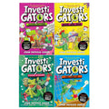 InvestiGators Series by John Patrick Green 4 Books Set 6-9 (All Tide Up, Heist and Seek, Class Action, Case Files)