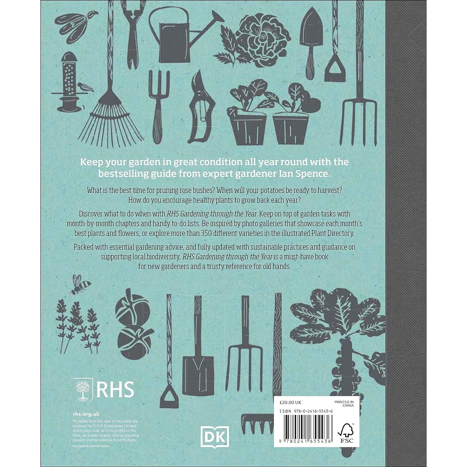 RHS Gardening Through the Year | Month-by-Month Guide to a Beautiful Garden by the Royal Horticultural Society
