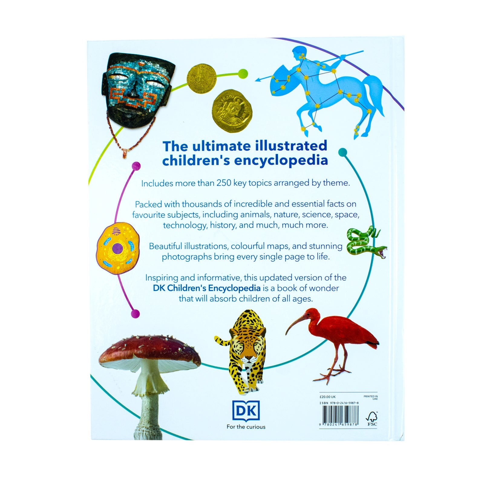DK Children’s Encyclopedia: The Book That Explains Everything | Illustrated Reference Book on Science, History, Nature & More for Kids