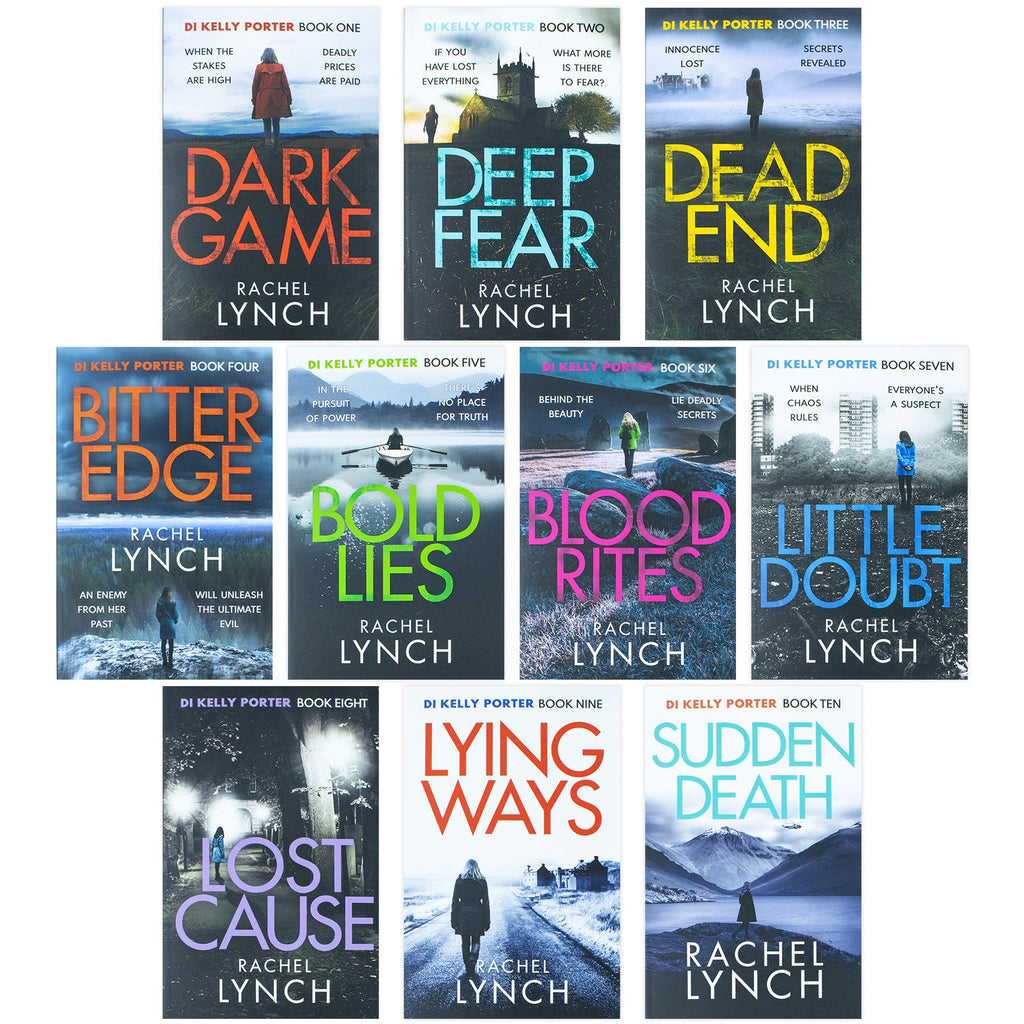 Rachel Lynch Detective Kelly Porter Series 10 Books Collection Set
