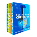 DK Super Simple Study Guide 5 Books Collection Set | Super Simple Maths, Chemistry, Physics, Biology & Psychology – Key Revision Guides for Students