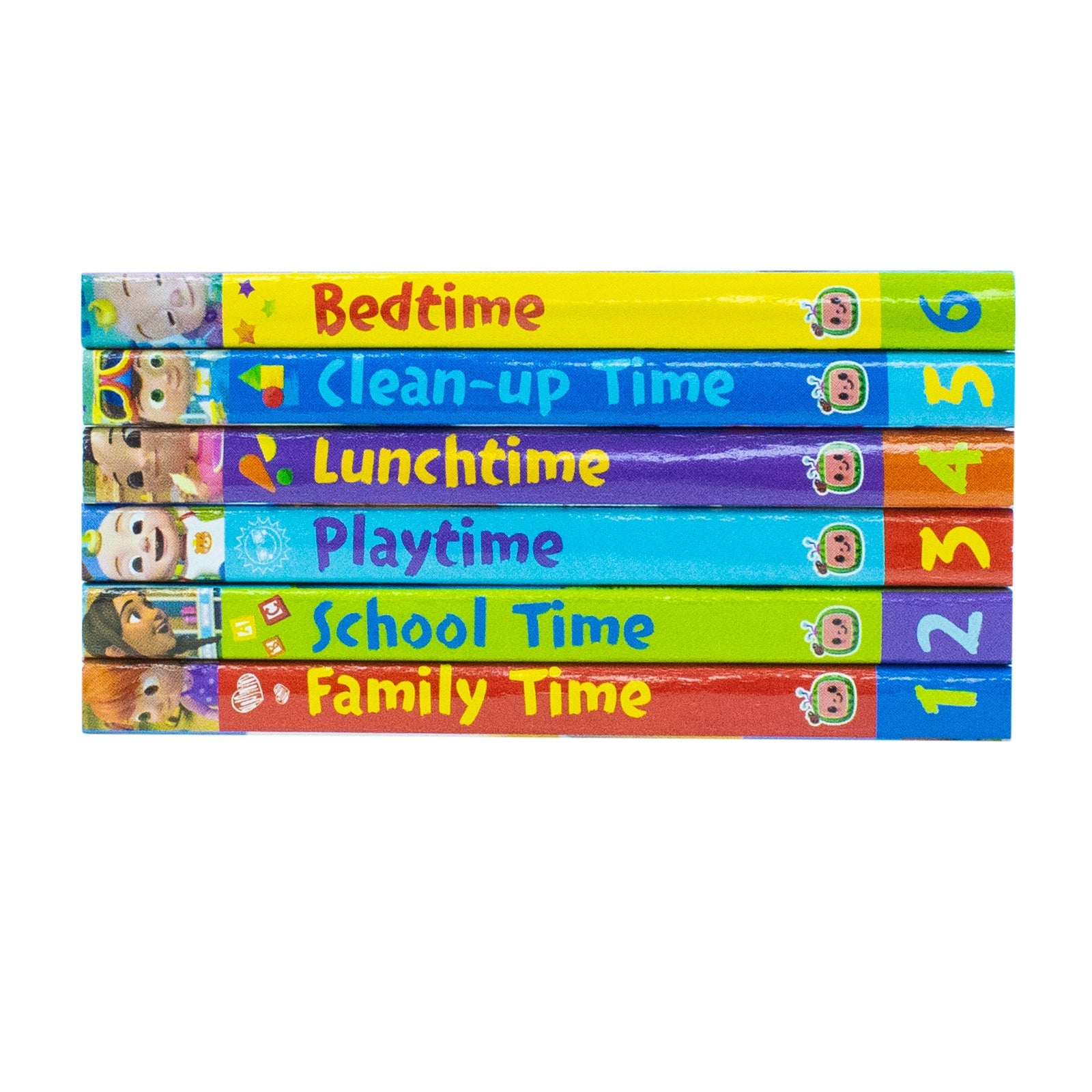 CoComelon Pocket Library: 6 little illustrated board books about JJ, his family and friends - perfect for pre-schoolers!