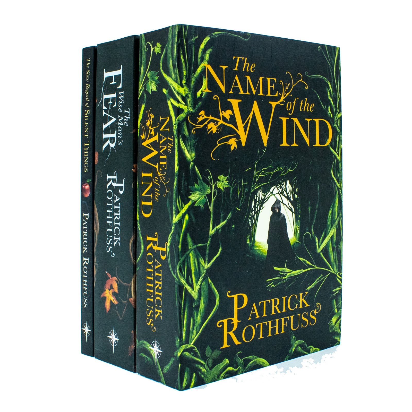 Kingkiller Chronicle Patrick Rothfuss Collection 3 Books Set | The Name of the Wind, The Wise Man’s Fear & The Slow Regard of Silent Things