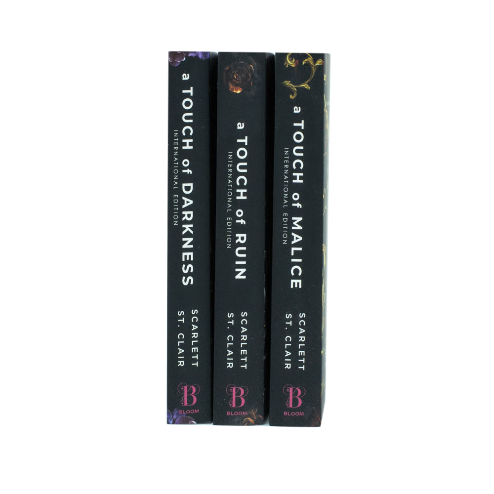 Hades X Persephone 3 Books Collection Set By Scarlett St. Clair (A Touch of Darkness, A Touch of Ruin &amp; A Touch of Malice)