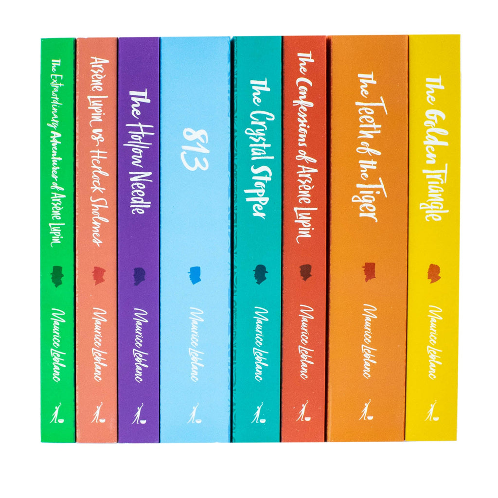 The Complete Collection of Arsene Lupin 8 Books Box Set by Maurice LeBlanc (Herlock Sholmes, The Confessions, The Crystal Stopper, The Confessions of Arsene Lupin & More)