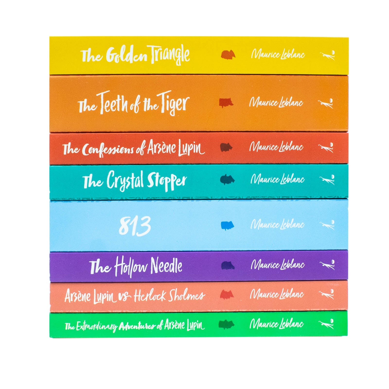The Complete Collection of Arsene Lupin 8 Books Box Set by Maurice LeBlanc (Herlock Sholmes, The Confessions, The Crystal Stopper, The Confessions of Arsene Lupin & More)