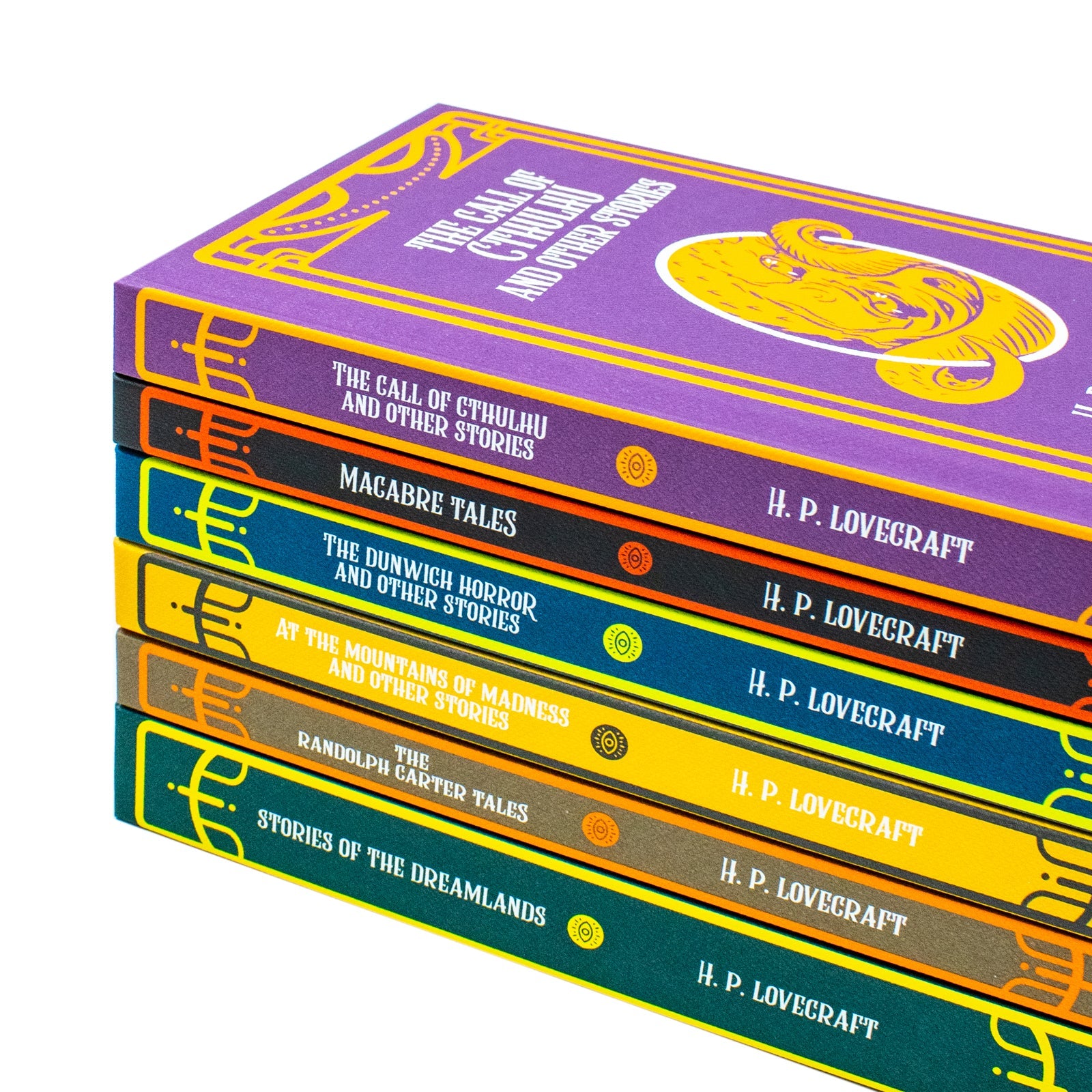 The H.P. Lovecraft 6 Book Hardback Collection: Macrabre Tales, Stories of the Dreamlands, The Randolph Carter Tales,The Call of Cthulhu & Other Stories