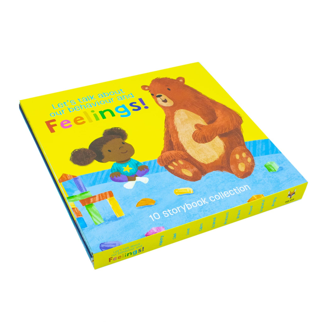 Let's Talk About Our Behaviour and Feelings 10 Illustrated Stories Collection