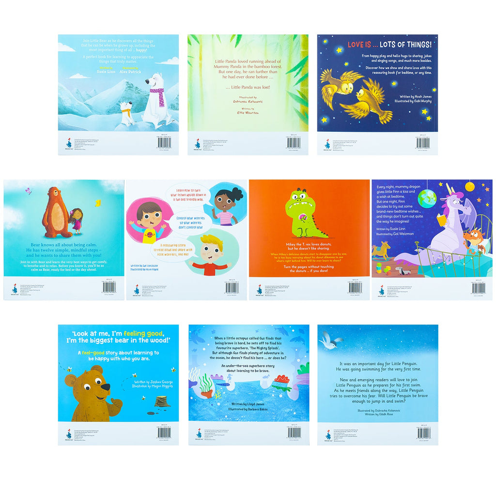 Let's Talk About Our Behaviour and Feelings 10 Illustrated Stories Collection
