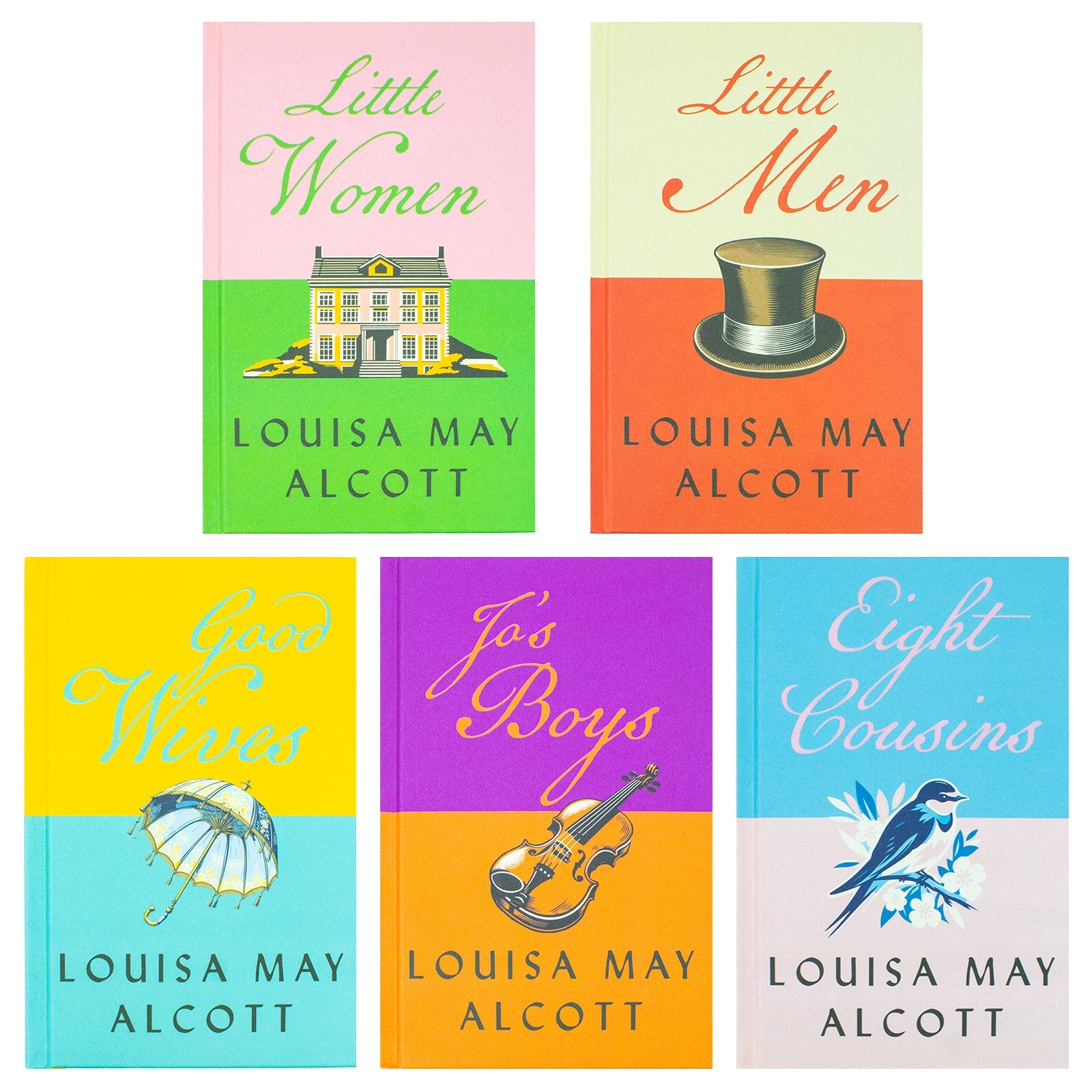 The Little Women Collection 5 Books Hardcover Set by Louisa May Alcott