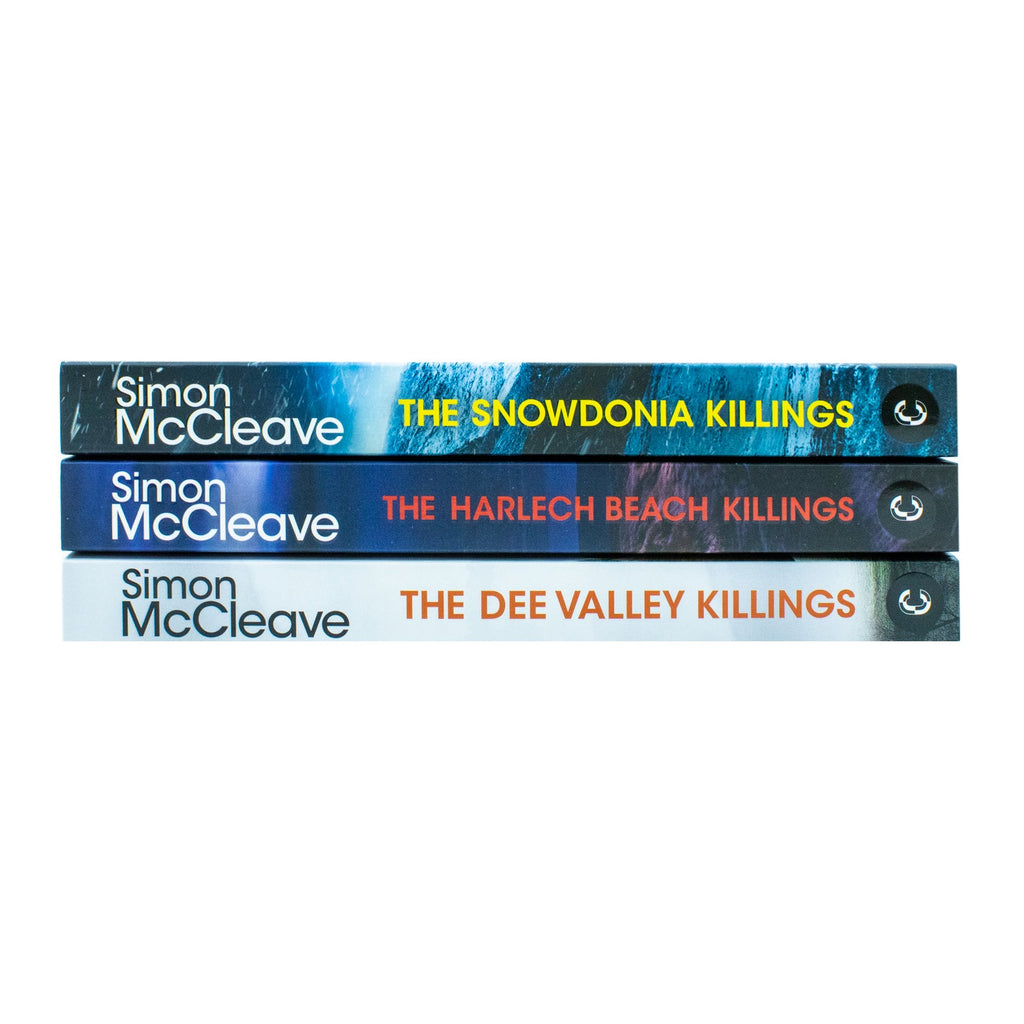 DI Ruth Hunter Series 3 Books Collection Set By Simon McCleave (The Snowdonia Killings, The Harlech Beach Killings and The Dee Valley Killings)
