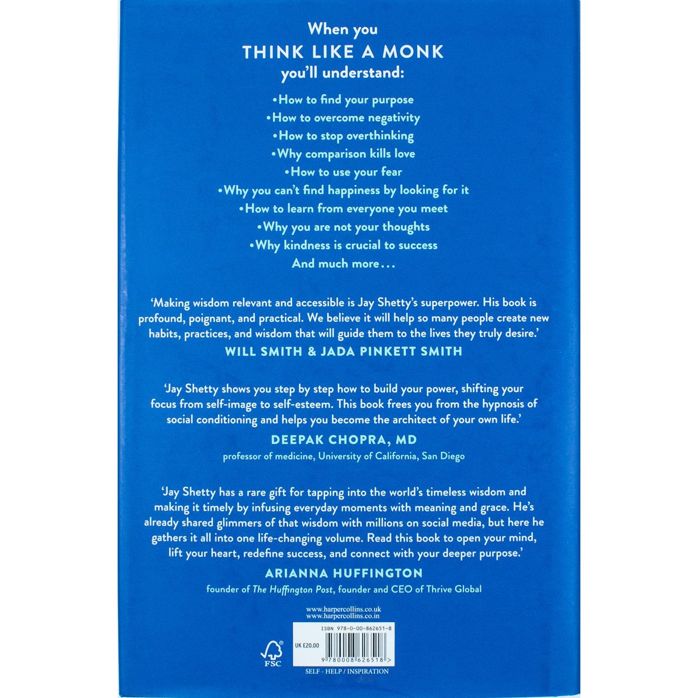 Jay Shetty Collection 2 Books Set (8 Rules of Love [Hardcover], Think Like a Monk [Paperback])