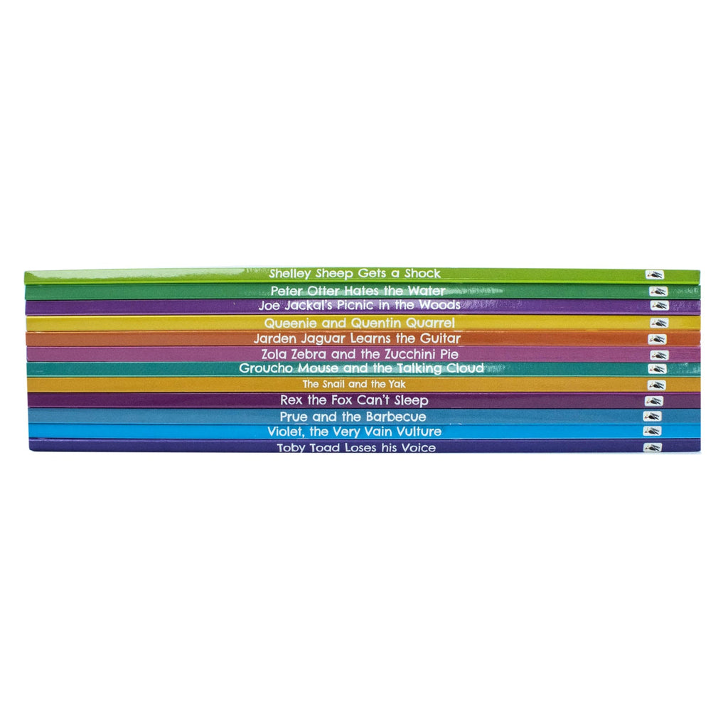 My Third Phonic Sounds 12 Books Collection Box Set with Included Fun Activities(Shelley Sheep Gets a Shock, The Snail and The Yak, Rex the Fax Can't Sleep & More)(Learning Key Level 3)