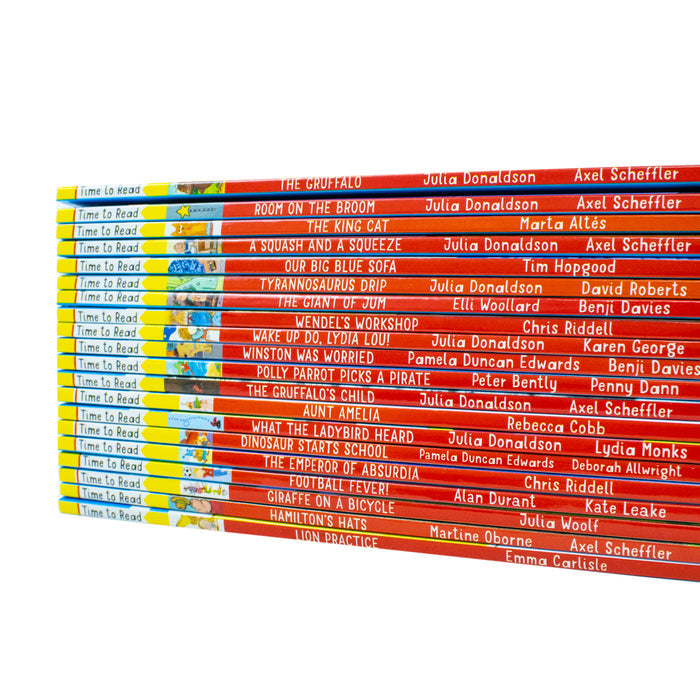 Julia Donaldson 20 Book Collection – The Gruffalo, Room on the Broom & More | Illustrated Kids Storybooks, Age 3+, Read Aloud Fun