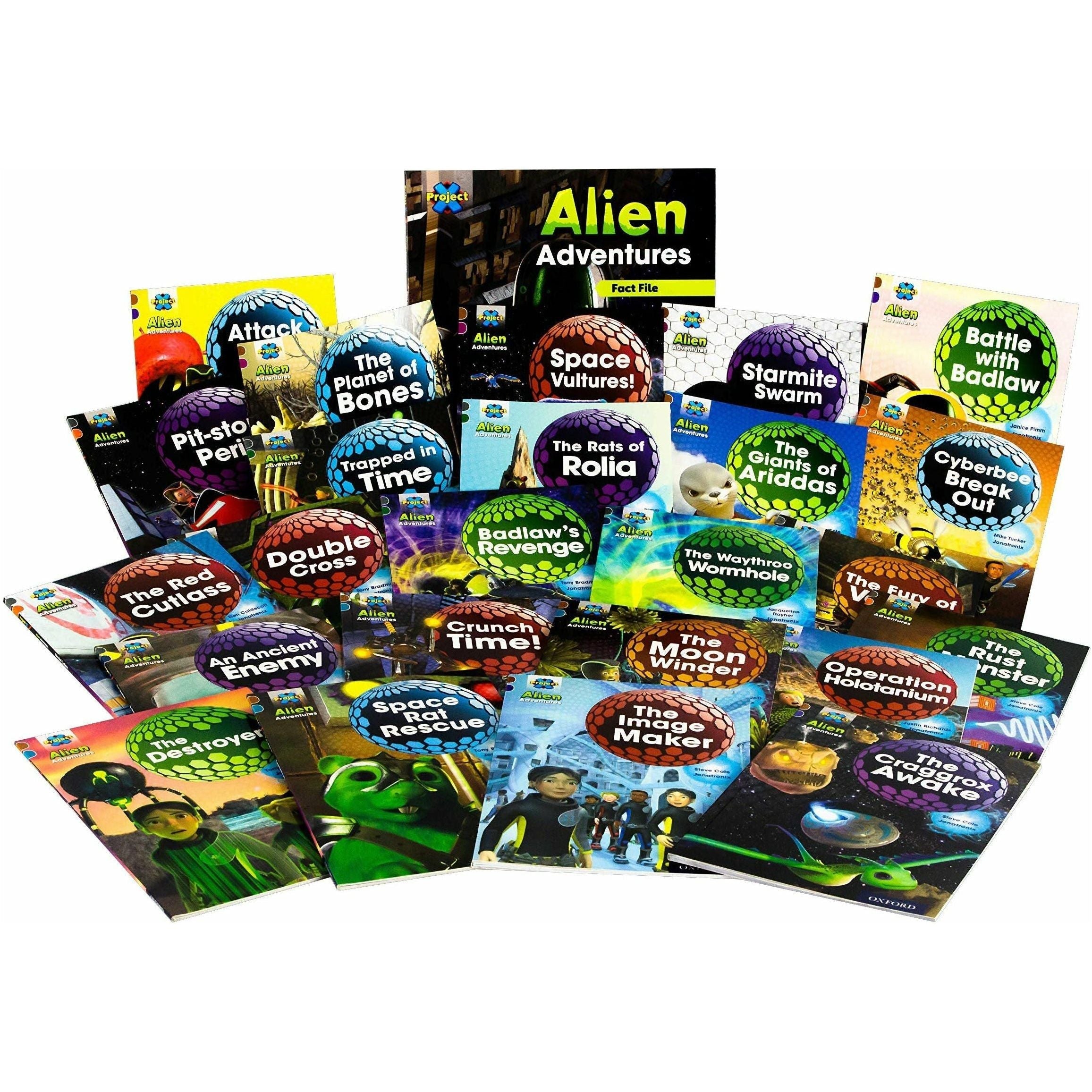 Project X Alien Adventures Series 2 Collection 25 Books Set | Oxford Reading Tree Reading Scheme Level 7–11 for Children