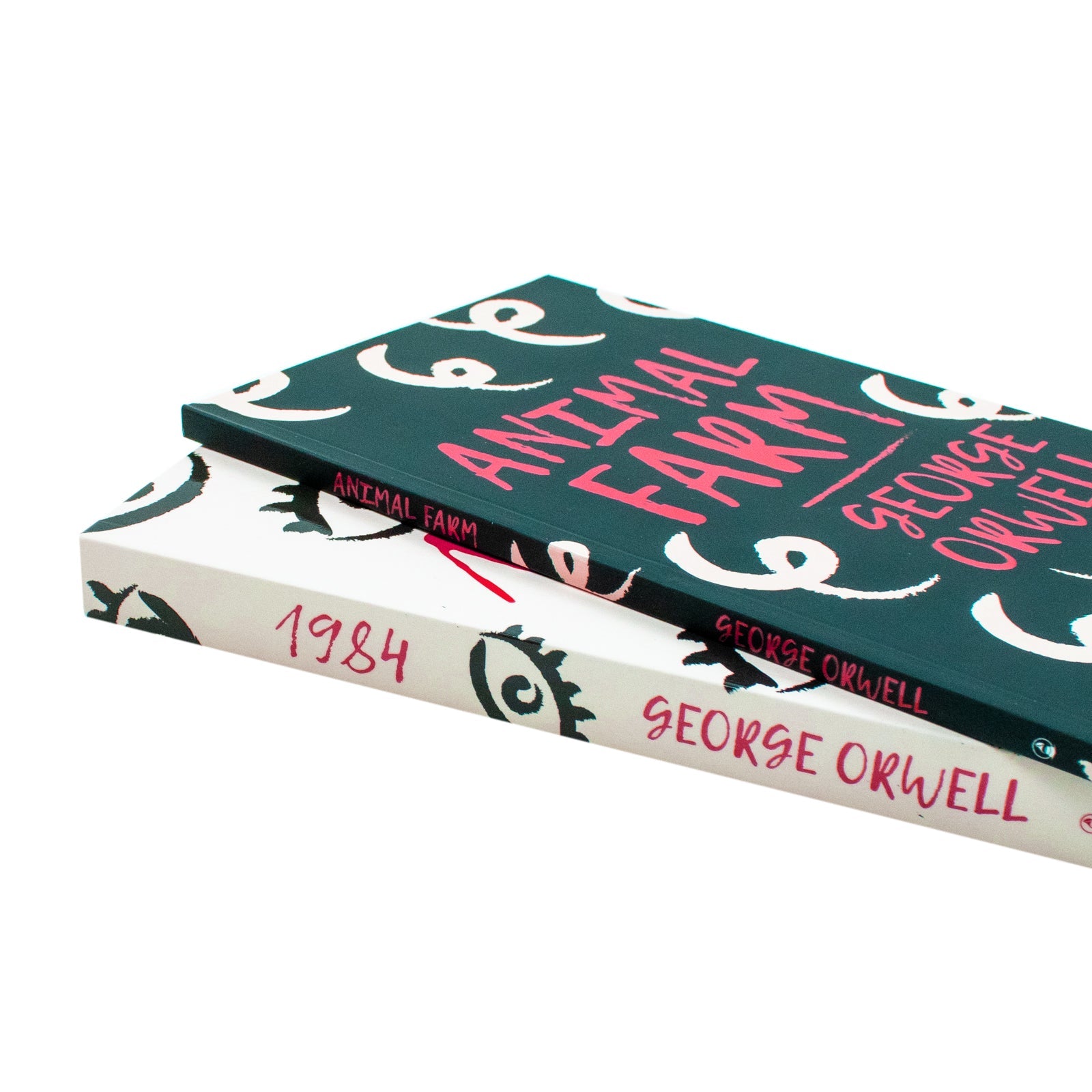 George Orwell 2-Book Collection Set: 1984 and Animal Farm | Classic Dystopian Novels