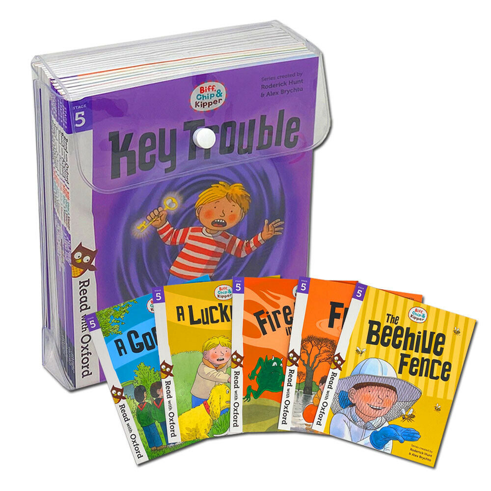NEW Biff Chip and Kipper Stage 5 Read with Oxford: 6+: 16 Books Collection Set