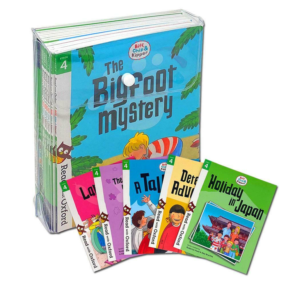 NEW Biff, Chip and Kipper Stage 4 Read with Oxford: 5+: 16 Books Collection Set