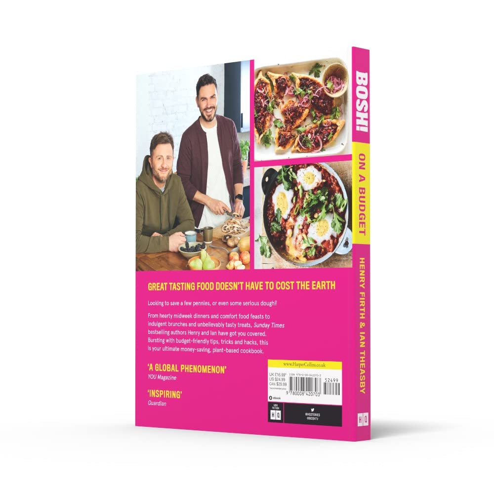BOSH! on a Budget: From the bestselling vegan authors comes the latest healthy plant-based, meat-free cookbook with new deliciously simple recipes by Henry Firth and Ian Theasby