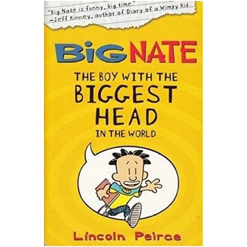 The Boy with the Biggest Head in the World: Hilarious comic-book-style story for kids by Lincoln Peirce