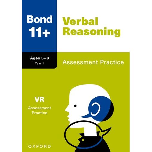 Bond 11+ Maths English Verbal Non-Verbal Reasoning Assessment Practice 5-6 years 4 Books Set (Bond Assessment Papers)